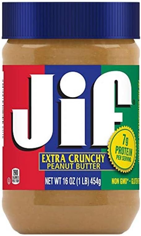 【JIF】ピーナッツバター クランチ 454g　×１２個　全米NO.1ピーナッツバター日本上陸