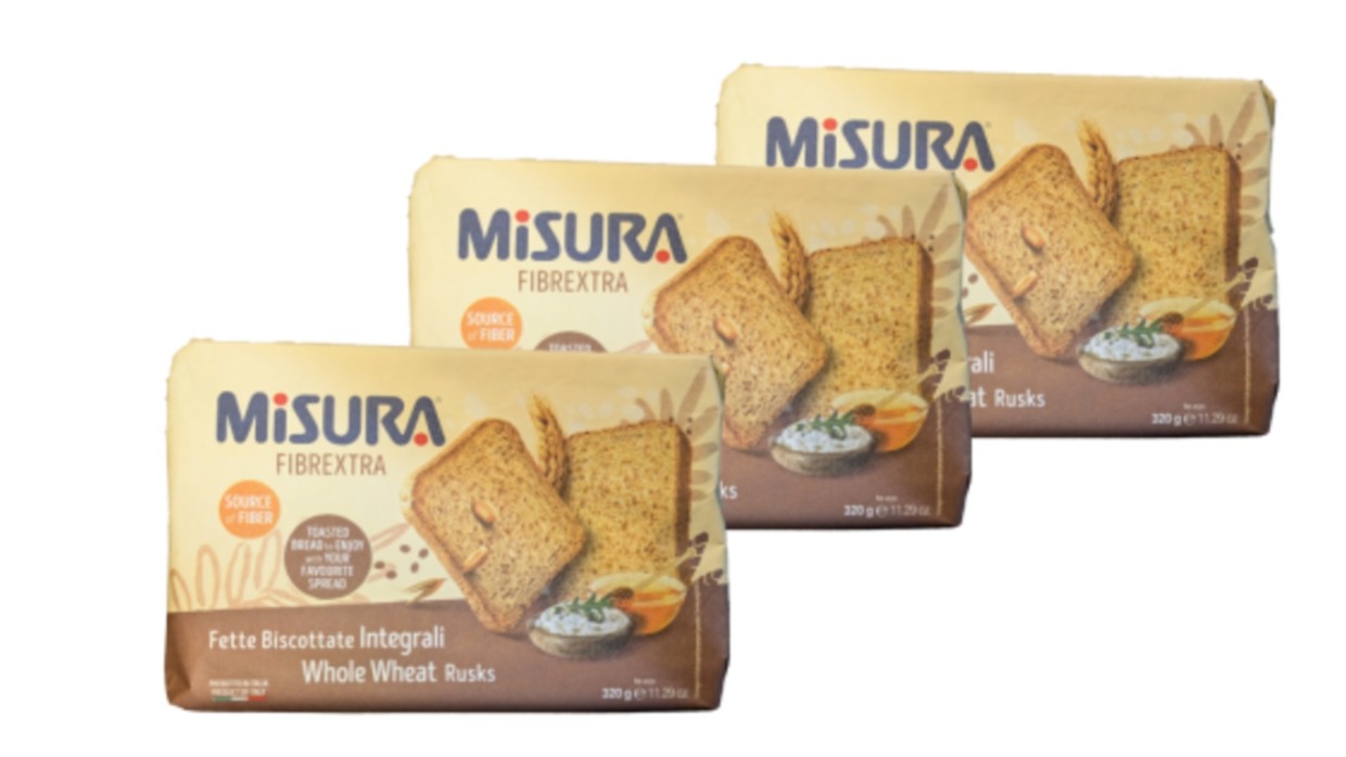 ミズーラ 全粒粉ラスク 320g　12個セット