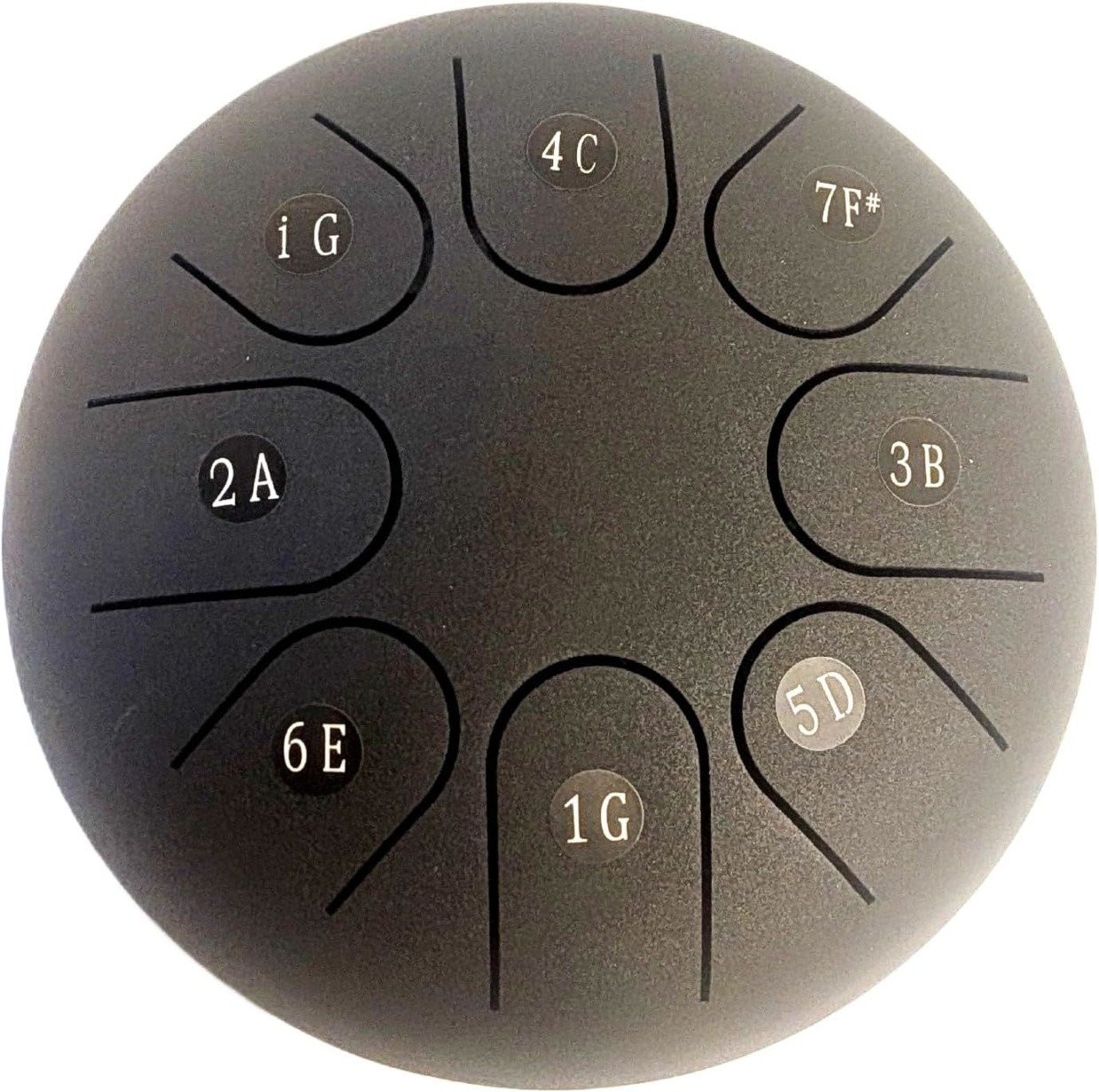 【Aiersi】タングドラム 6インチ Gメジャー　KG-6｜ヨガ・瞑想・癒しに最適｜初心者向けスチールドラム A=440Hz